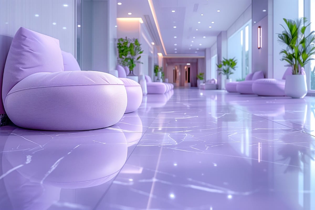 cuales son los pisos epoxicos decorativos