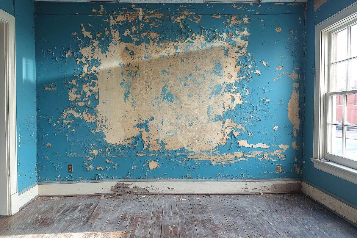 ¿Tu pintura se desprende? Aprende a repararlo en pocos pasos