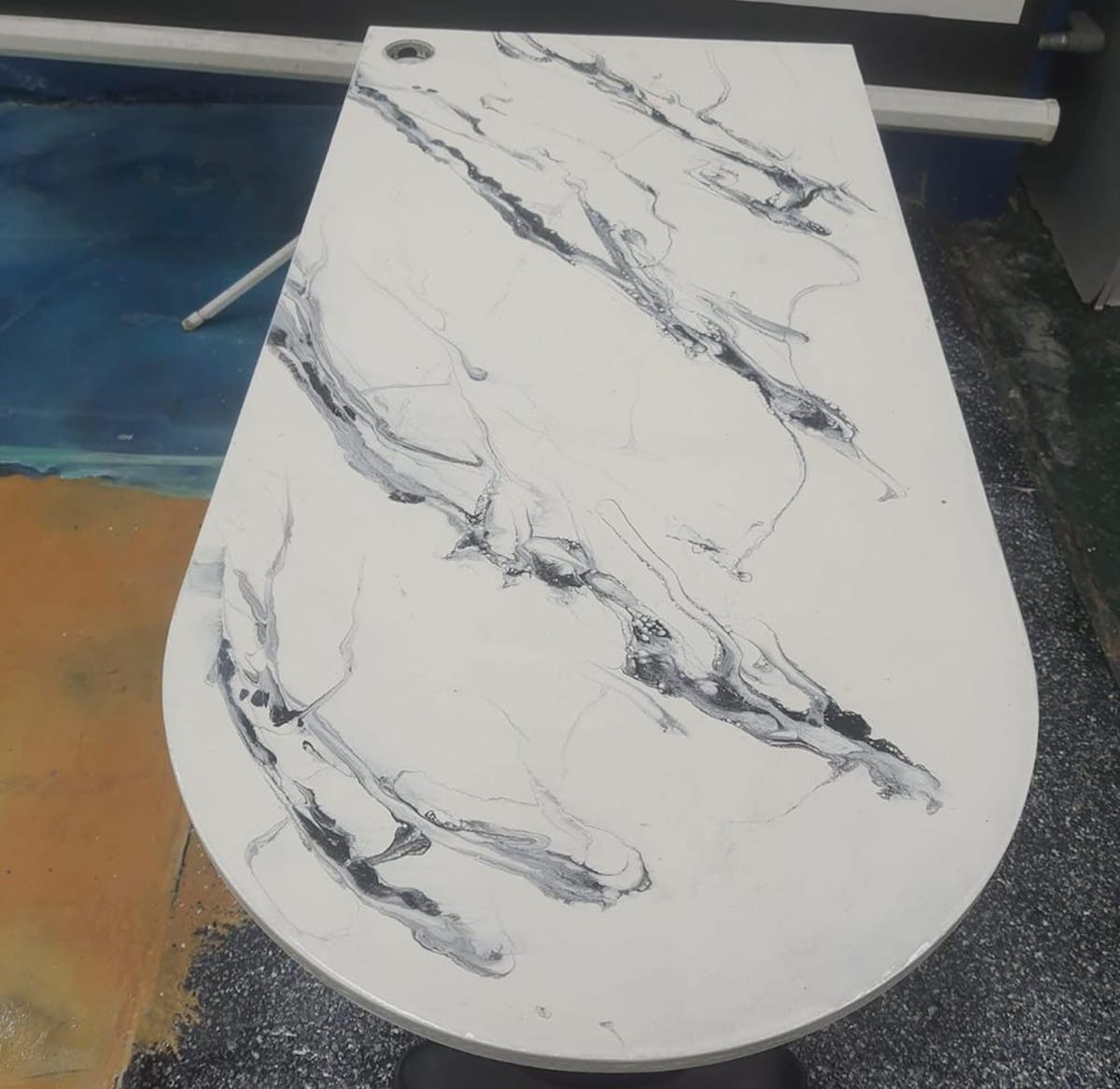 resina epoxica para barras de cocina